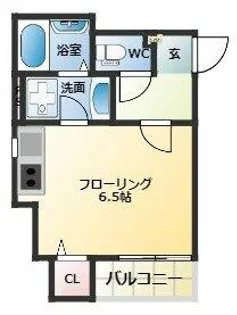リラフォート津福【102号室】の間取り