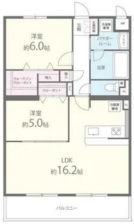 グランシャトー新在家【2階】の間取り
