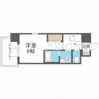 エスリードレジデンス大阪WEST【10階】の間取り