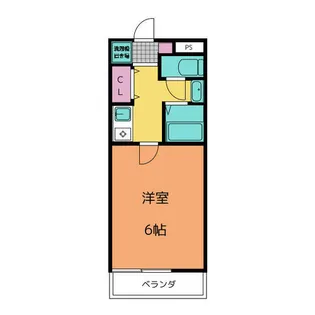 ライブリー共和【1階】の間取り