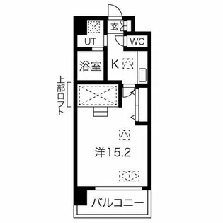 NORTH VILLAGE BIRTH PLACE【6階】の間取り