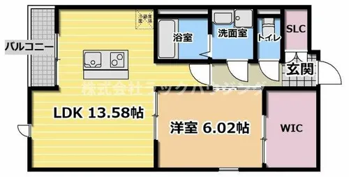 TRIBECA【1階】の間取り