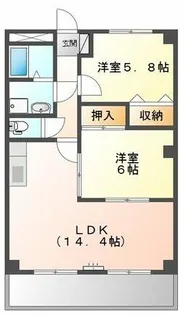 ノースフェザント【3階】の間取り