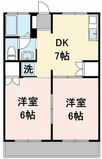 コーポイーストN【2階】の間取り