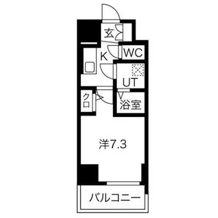 エスリード大須アヴェニュー【2階】の間取り