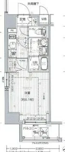 エスリード名古屋東別院【2階】の間取り