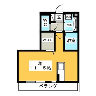 グラシューズ【3階】の間取り