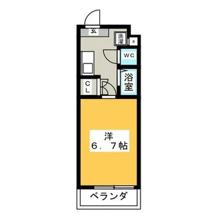 アル・ソーレ上前津【8階】の間取り