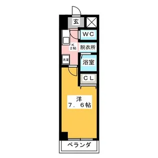 リアライズ黄金【11階】の間取り