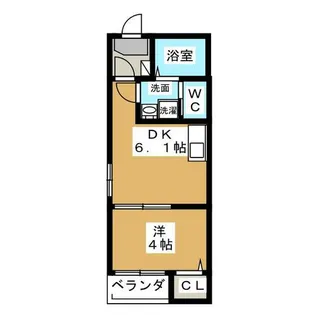 ノヴァ九重【2階】の間取り