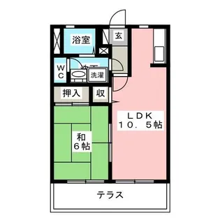 多加木の杜 弐番館【1階】の間取り