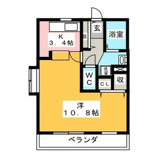 パレ・ロワイヤル Ⅰ棟【1階】の間取り