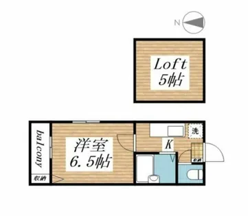 KOMハウス【2階】の間取り