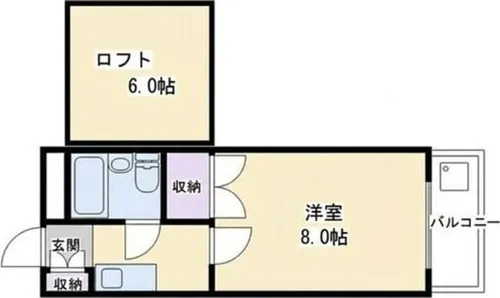 エクセレント丸太町【5階】の間取り