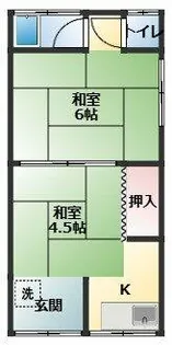 メゾン北新町【2階】の間取り