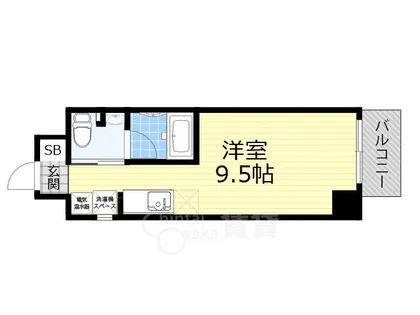 カーサリック同心【7階】の間取り