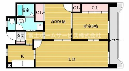 レグルス我孫子【2階】の間取り