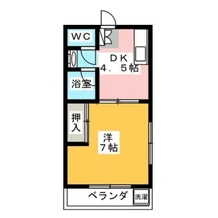 大伸マンション【2階】の間取り
