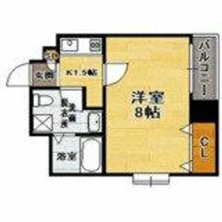 アイ・セレブ大博通り【13階】の間取り