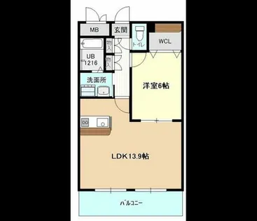 プルミエマルシェ【3階】の間取り