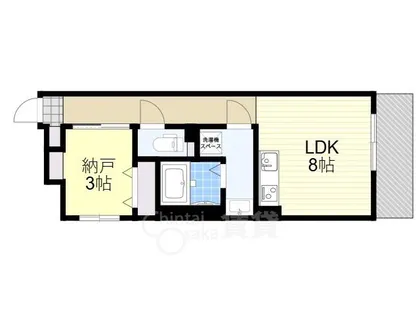S-MOVE大阪鶴見【2階】の間取り