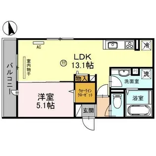 エスタ・ビエン【3階】の間取り