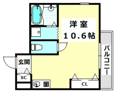 Premiere Senrioka(プルミエール千里丘)【201号室】の間取り