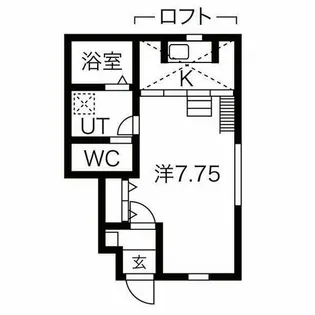 FREEDOM concepts 一津屋 ~猫の家~【101号室】の間取り