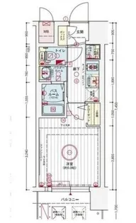 ザ・ウエストマークシティプレミアム【3階】の間取り