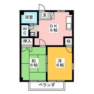 すずめのお宿【1階】の間取り