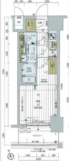 レジュールアッシュTAISHO LEGANT【7階】の間取り