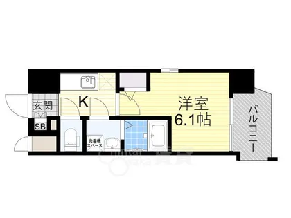 JMFレジデンス桜ノ宮【7階】の間取り