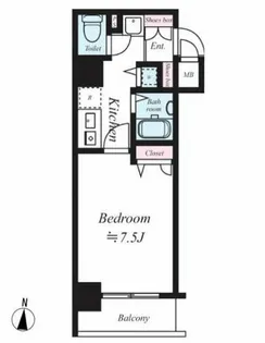 スワンズシティ大阪WEST【5階】の間取り