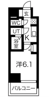 ファステート大阪ドームライズ【4階】の間取り