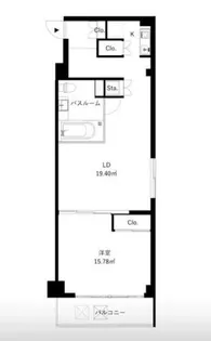 かがやきスクエア【705号室】の間取り