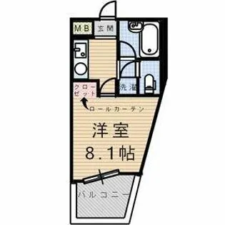 BM TAKAOKA【5階】の間取り