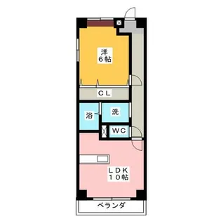 エトワールIWAKURA【4階】の間取り