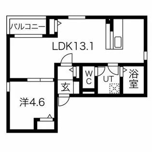 NAGOYA the CASTLE N【3階】の間取り