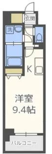 コンフォリア京町堀【7階】の間取り