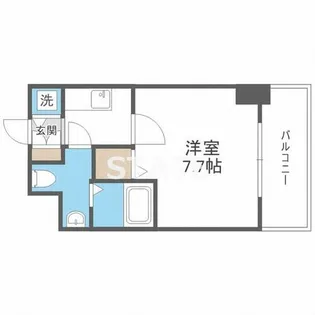 SERENiTE日本橋SUD【2階】の間取り