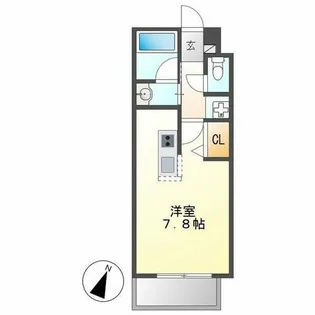 アデグランツ大須【11階】の間取り