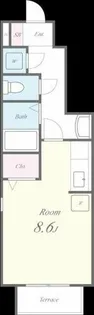 フルールふじさわ台【1階】の間取り