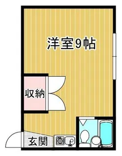 メゾン槻木【1階】の間取り