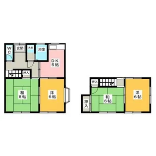 愛知県犬山市富岡新町2丁目【一戸建】の間取り