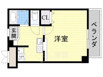 パレ・ドゥ鶴見緑地【9階】の間取り