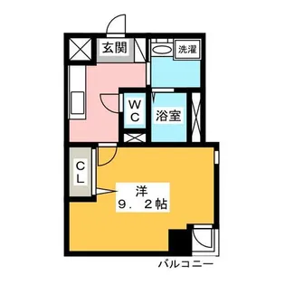 ArtizA浅間町【4階】の間取り