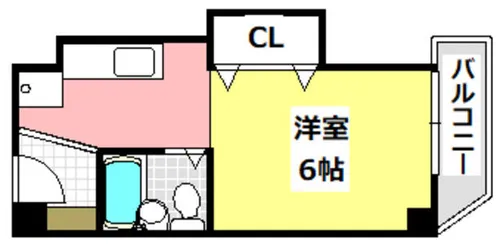 サンライフ・カスガ【502号室】の間取り