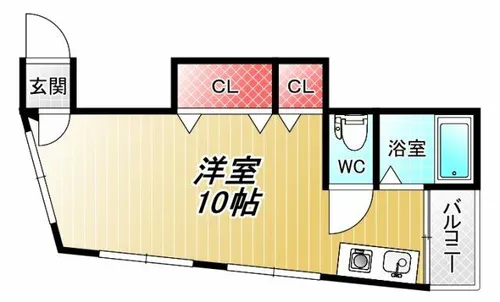 武田ビル【2階】の間取り