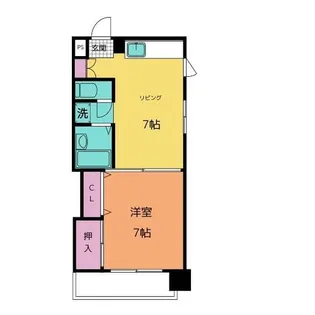 シティライフ栄【11階】の間取り