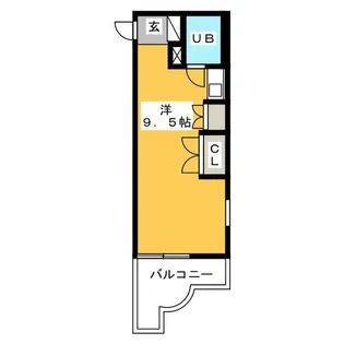 ドーム四ツ谷【3階】の間取り